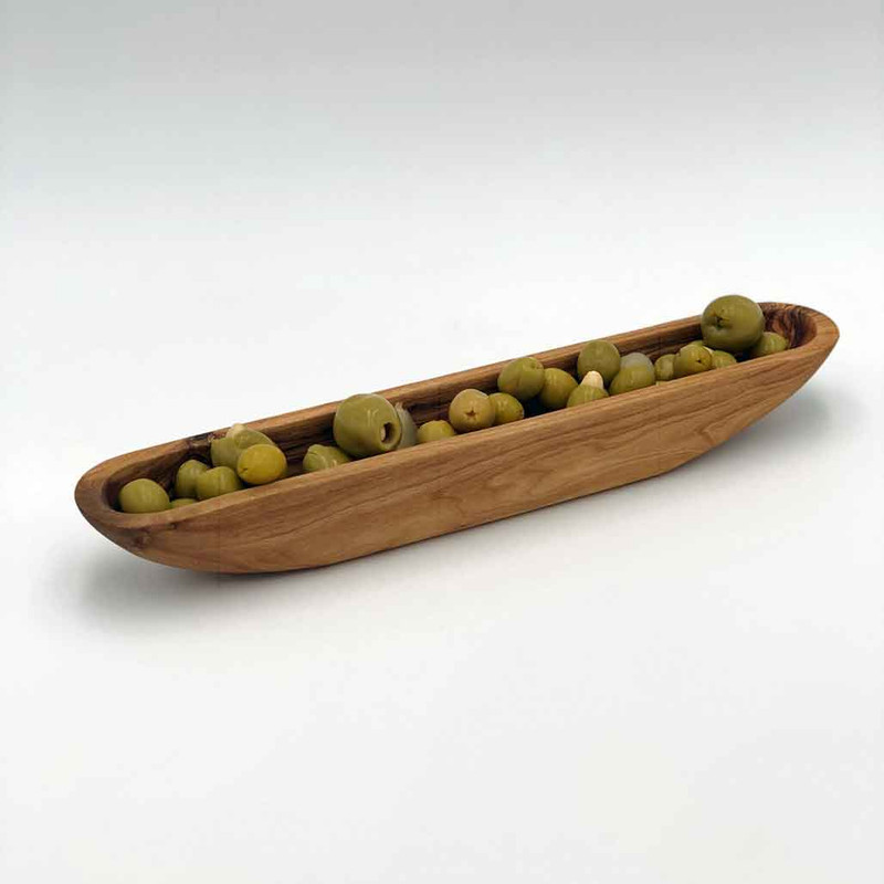 Buy Olive Wood Olive Boat from Squizito Tasting Room