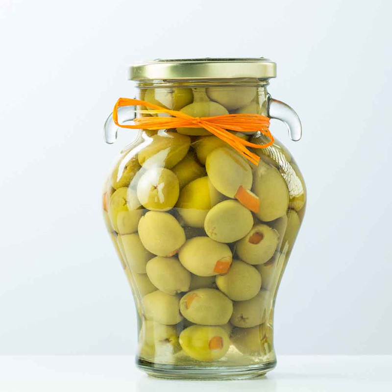 Buy Delizia Orange Stuffed Olives at Squizito Tasting Room