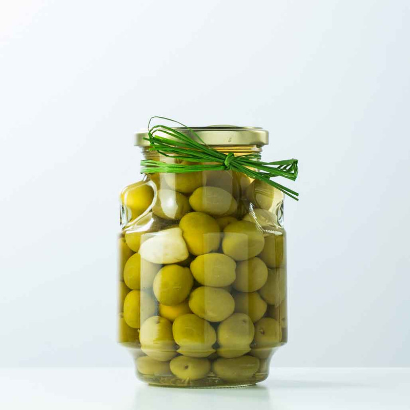 Buy Delizia Whole Olive Marinated in Garlic and Rosemary