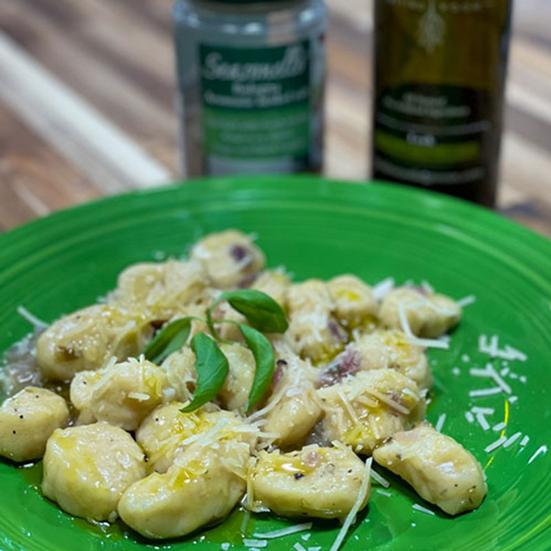 Oh My! Delicious Gnocchi In White Wine