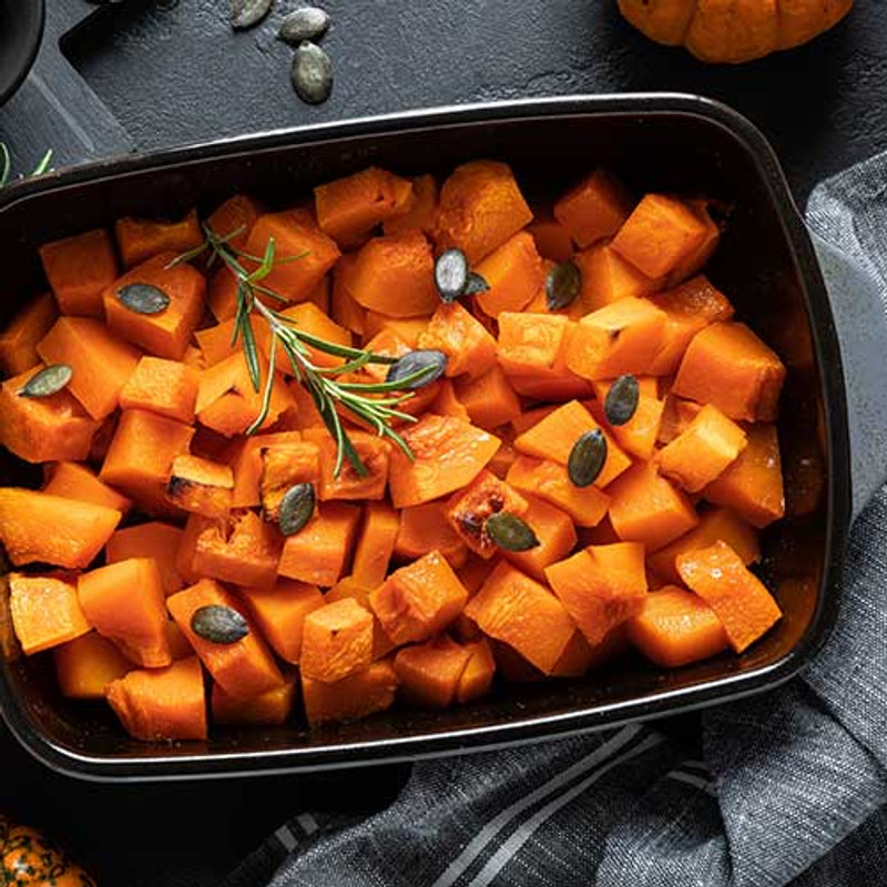 Roasted Rosemary Butternut Squash