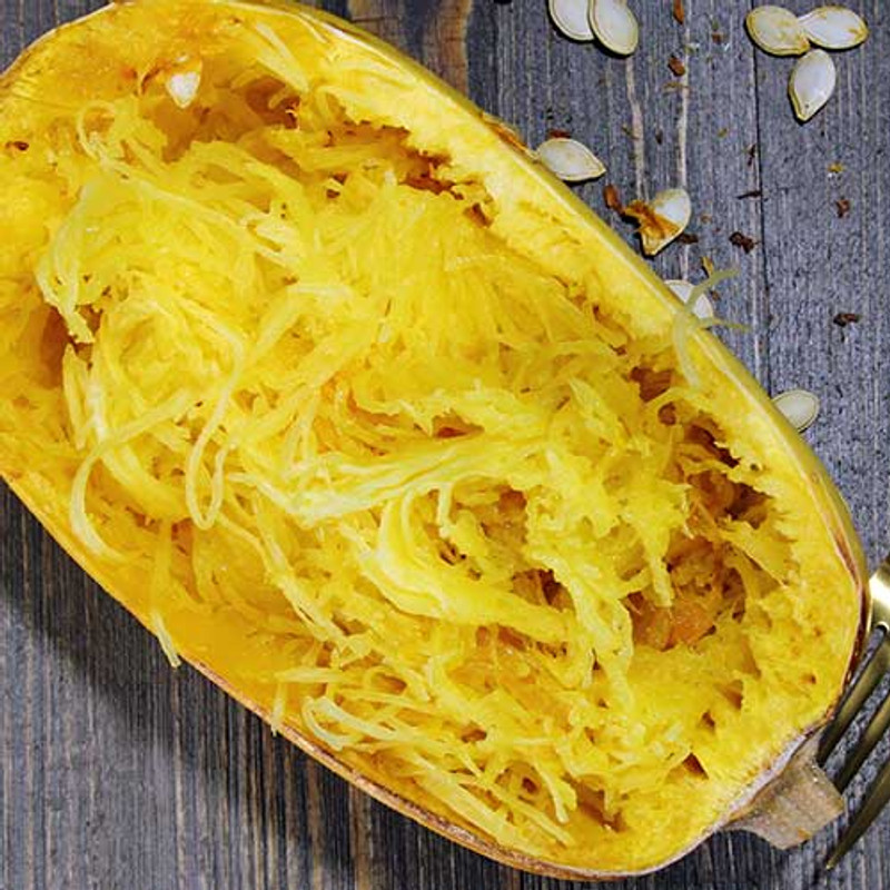 Spaghetti Squash Stir-Fry (vegan)