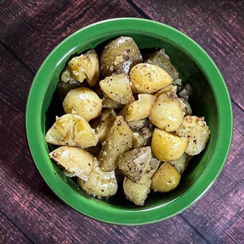 Tangy Busted Taters (Dairy Free)