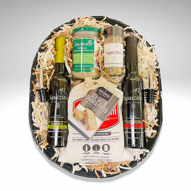 The Italian Job Wine Gift Basket by Pompei Baskets