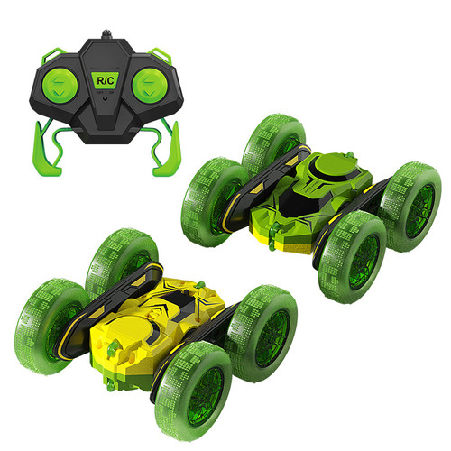 Children's Car Toy Double-sided Stunt Drift Remote Control Car