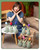 Orange Flower Pot Stuffed Throw Plushie Pillow Doll Tulip Plush Toy for Present