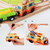 107 Pcs of Jungle Beech Train Set Electric Train Creative DIY Assembled Car Toy