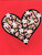 Lacy Flower Heart Digital Design File