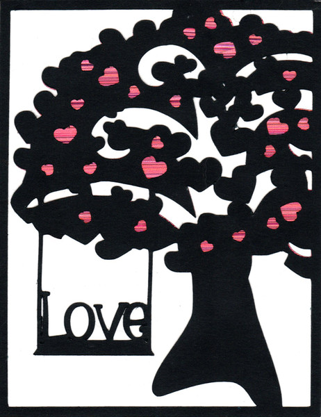 Heart Tree Digital Design File