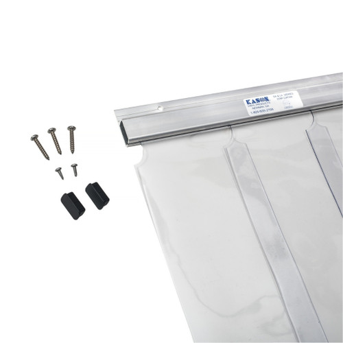 Easimount Walk-in Cooler Strip Curtain Kit 38" x 84" Strip Curtain Kits StripCurtainDepot.com