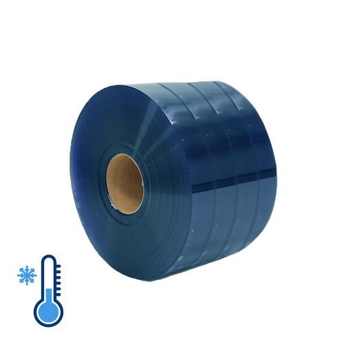 12 Inch Low Temp Reinforced Smooth Strip Curtain Roll