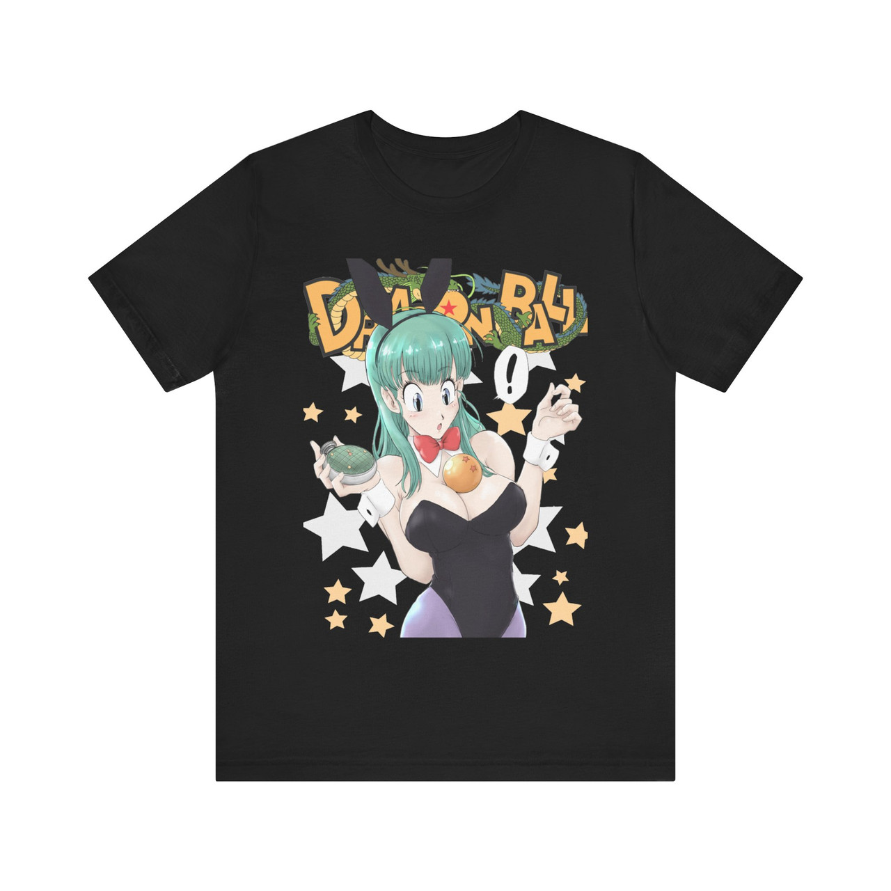トップス FLAGSTUFF DRAGONBALL - BUNNY BULMA - L/S Dragon Ball Bulma Bunny T-Shirt | Vintage Anime Streetwear
