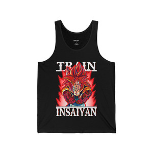 Dragonball GT SSJ4 Gogeta Train Insaiyan Tank Top Dragonball GT SSJ4 Gogeta Train Insaiyan Tank Top