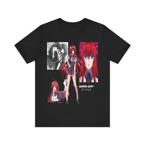 Highschool DXD Rias Gremory Gojasu T-shirt Highschool DXD Rias Gremory Gojasu T-shirt