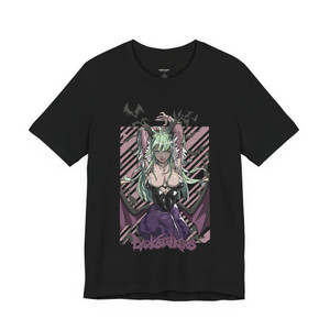Darkstalkers Morrigan T-Shirt  Darkstalkers Morrigan T-Shirt