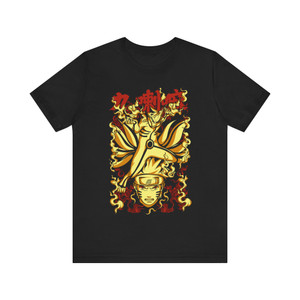 Naruto Shippiden Nine Tails Form Premium T-shirt  Naruto Shippiden Nine Tails Form Premium T-shirt