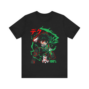 My Hero Academia Midoriya 100% Premium T-shirt  My Hero Academia Midoriya 100% Premium T-shirt