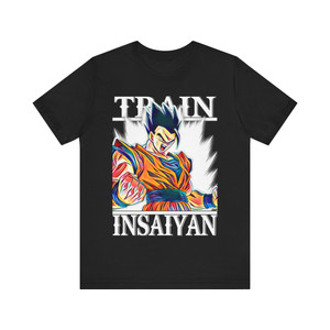 Dragonball Train Insaiyan Mystic Gohan T-shirt Dragonball Train Insaiyan Mystic Gohan T-shirt