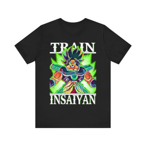 Dragonball Train Insaiyan Super Broly T-shirt  Dragonball Train Insaiyan Super Broly T-shirt