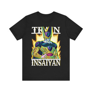 Dragonball Train Insaiyan Perfect Cell T-shirt  Dragonball Train Insaiyan Perfect Cell T-shirt