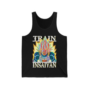 Dragonball Train Insaiyan Super Vegeta Tank Top
