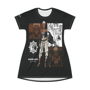 Gachiakuta Semiu Grier Gojasu T-shirt Dress Gachiakuta Semiu Grier Gojasu T-shirt Dress