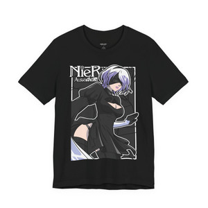 2B YoRHa Unit Nier Automata Anime T-Shirt