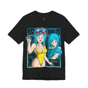 Maron Dragon Ball Z Beach Babe Waifu Anime T-Shirt