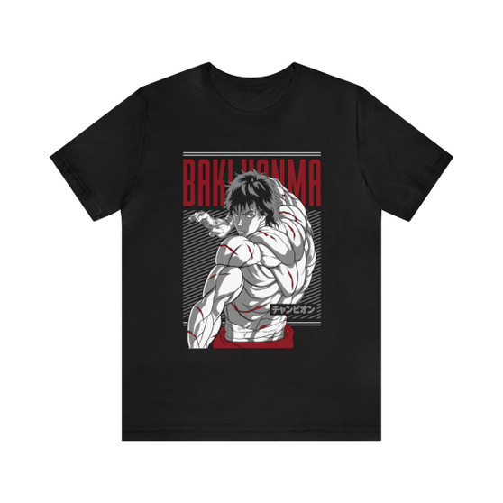 Baki Hanma muscular T-shirt