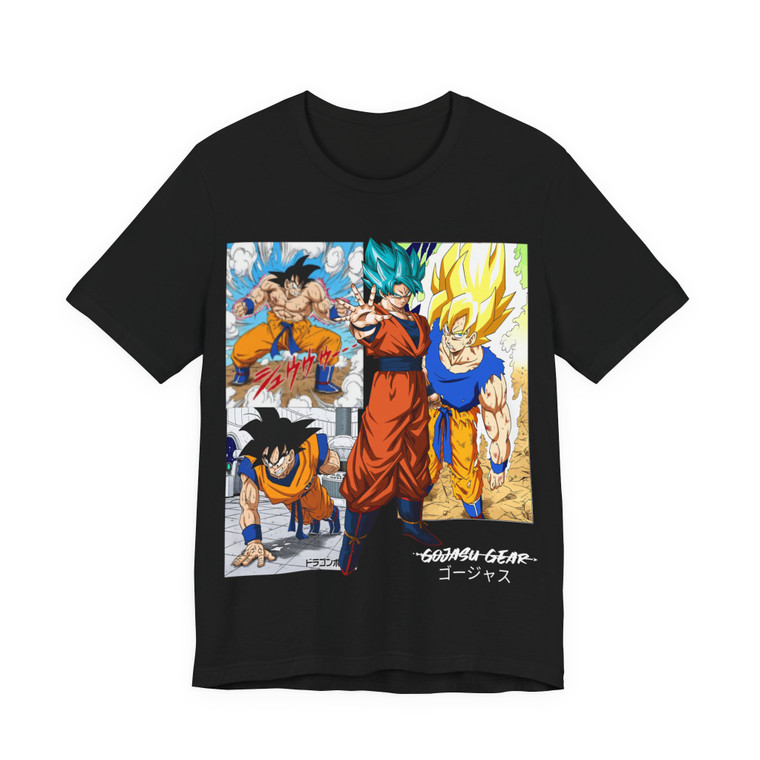 Dragonball Goku SSJB Gojasu T-shirt 
