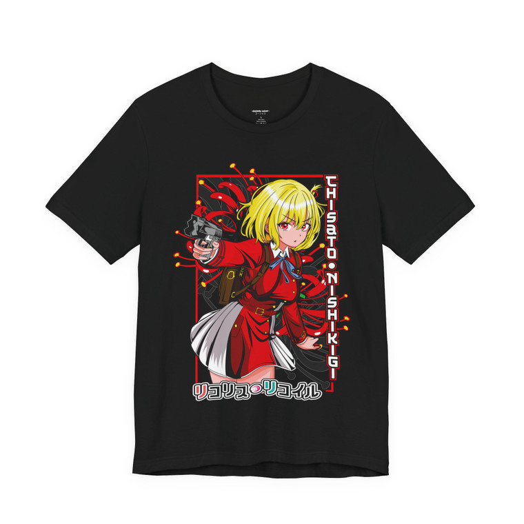 Lycoris Recoil Chisato Premium T-shirt  Lycoris Recoil Chisato Premium T-shirt