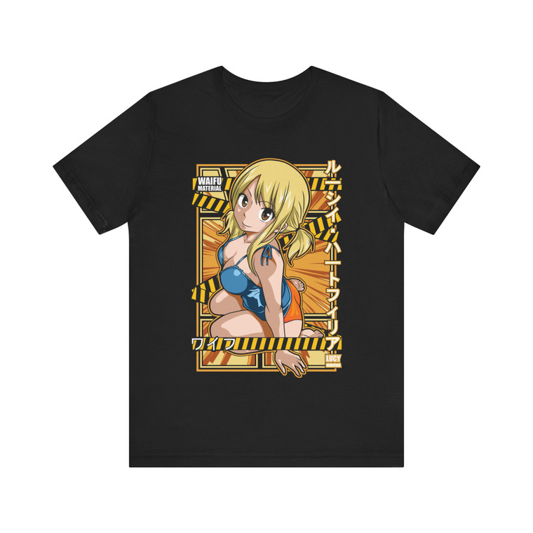 Fairytail Lucy Waifu Premium T-shirt Fairytail Lucy Waifu Premium T-shirt