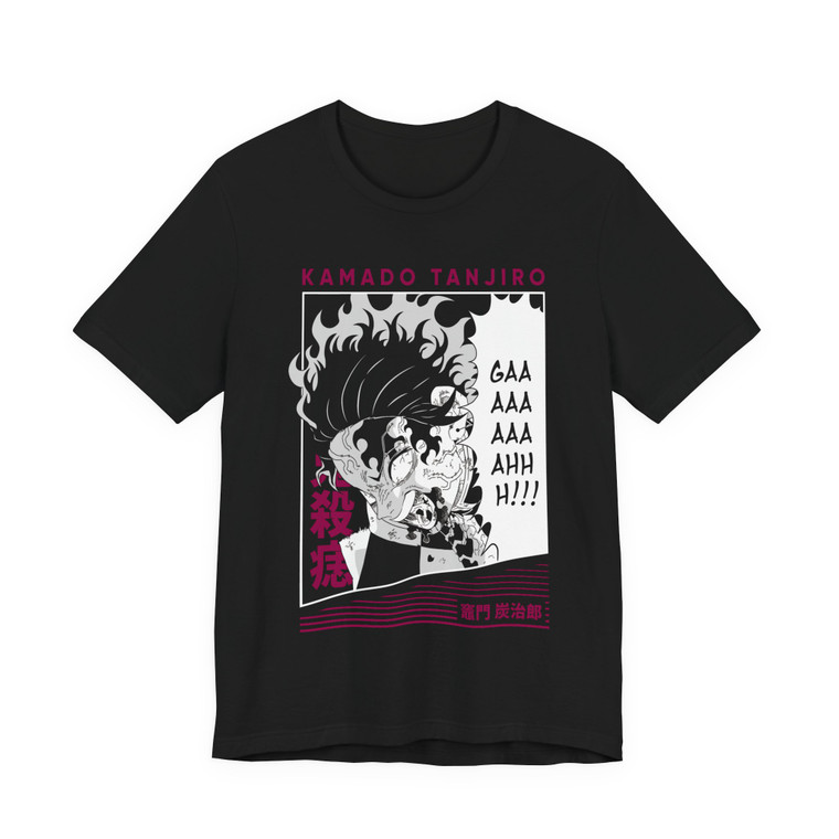 Demon Slayer Tanjiro Scream T-shirt  Demon Slayer Tanjiro Scream T-shirt