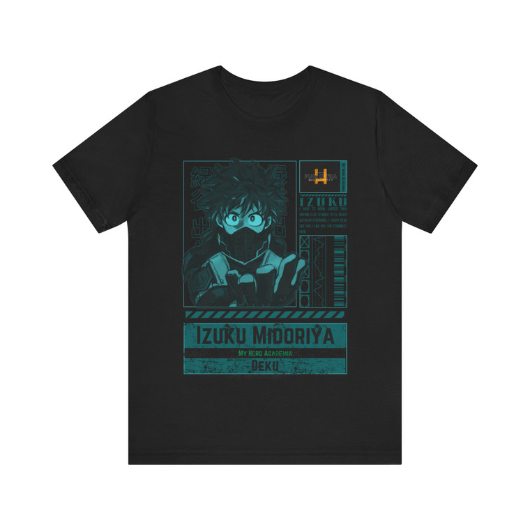 My Hero Academia Deku Streetwear T-shirt  My Hero Academia Deku Streetwear T-shirt