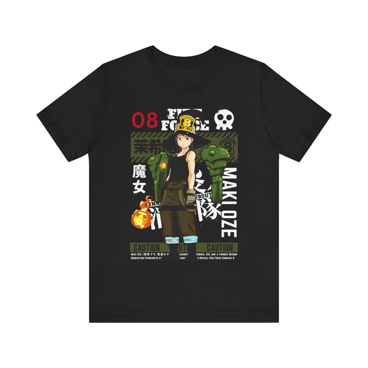 Fire Force Maki T-shirt  Fire Force Maki T-shirt
