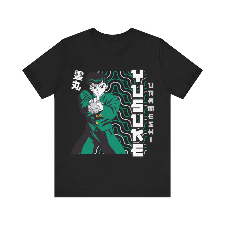 Yusuke Urameshi Spirit Gun T-shirt  Yusuke Urameshi Spirit Gun T-shirt