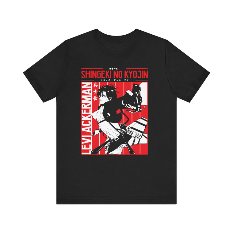 Attack On Titan Captain Levi Ackerman T-shirt 
