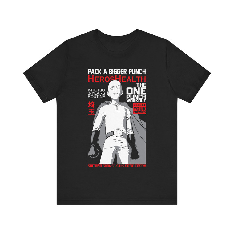 One Punch Man Game Face T-shirt 