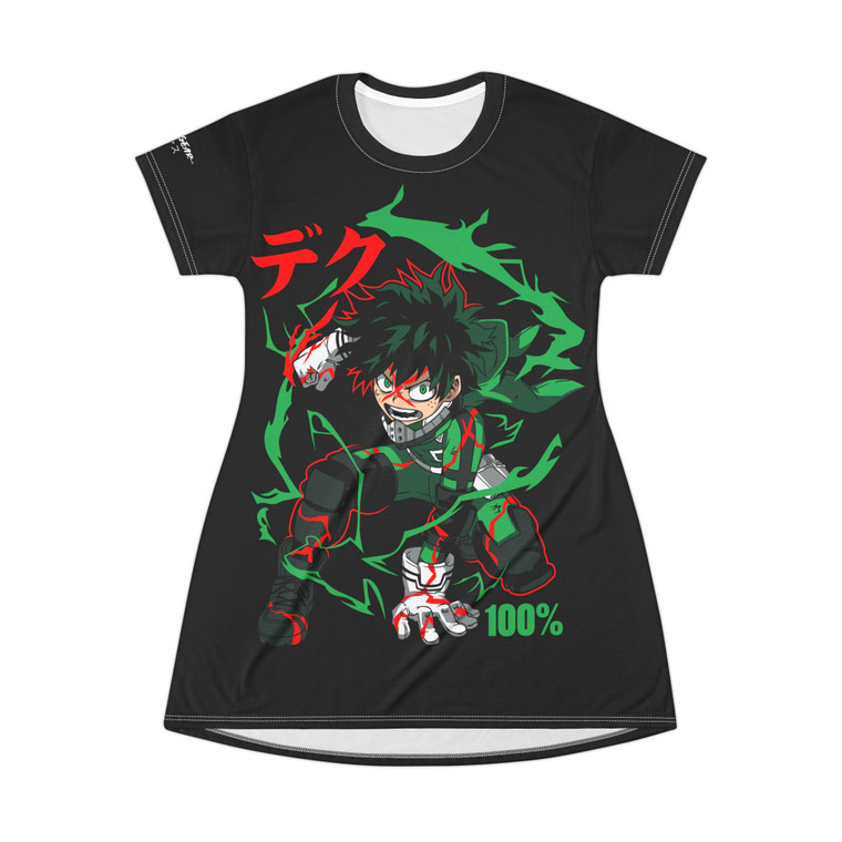 My Hero Academia Deku T-shirt dress 