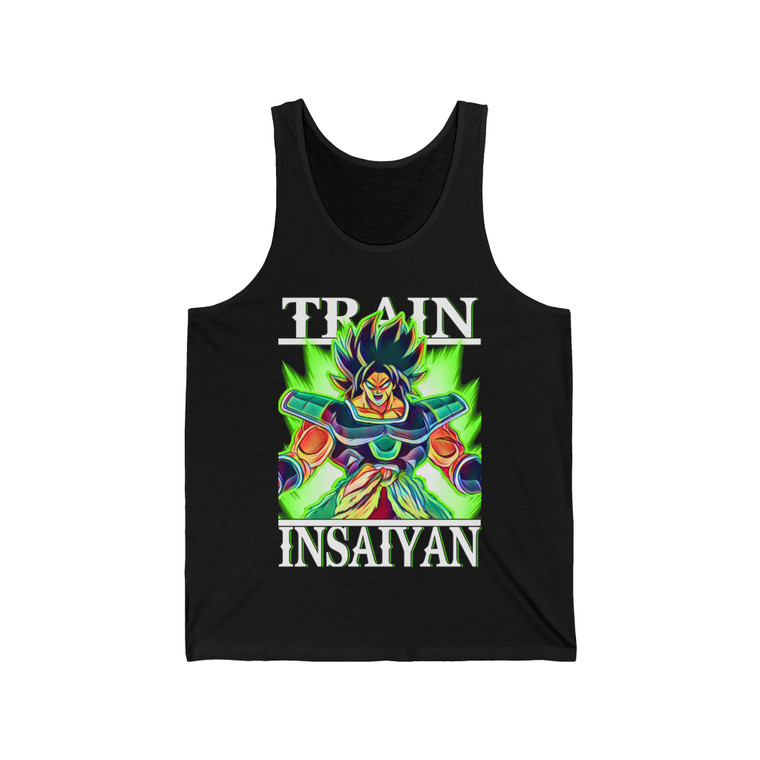 Dragonball Train Insaiyan Super Broly Tank top