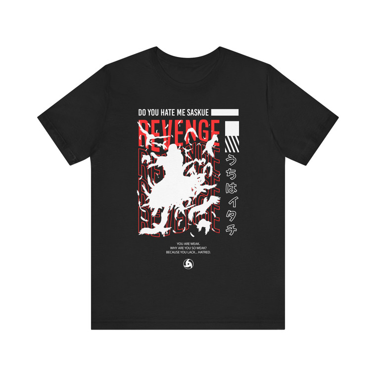Naruto Itachi Uchiha Revenge T-shirt 