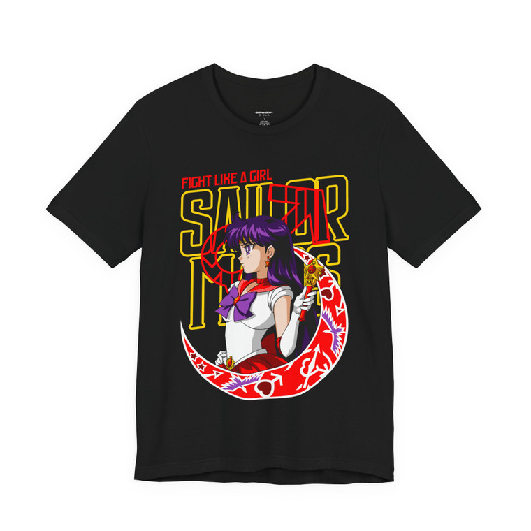 Sailor Mars Fight Like A Girl T-shirt 