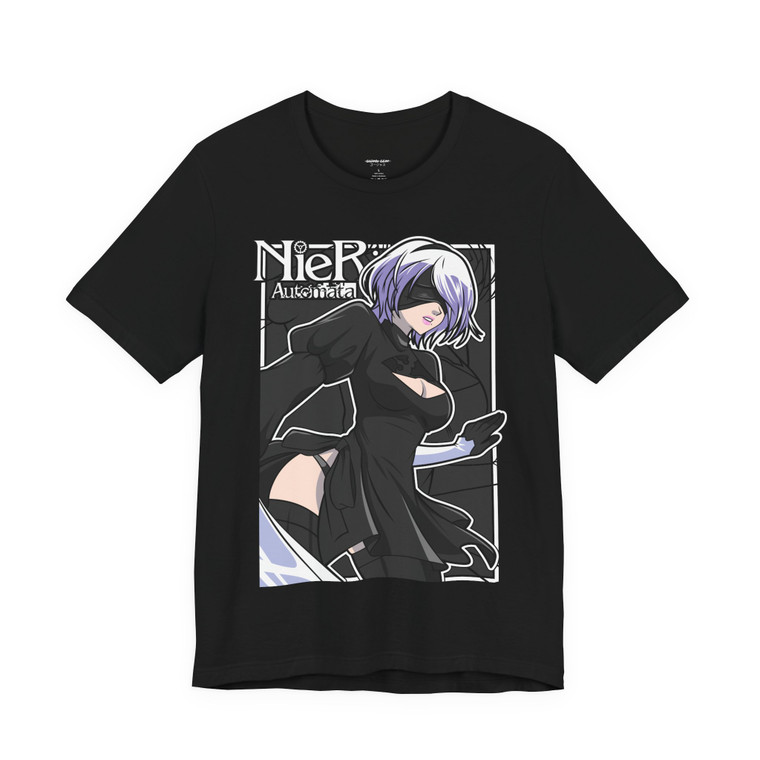 2B YoRHa Unit Nier Automata Anime T-Shirt