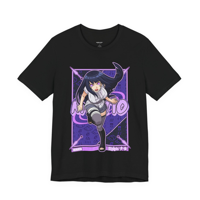 Hinata Hyuga Naruto Shippuden Byakugan Princess Anime T-Shirt