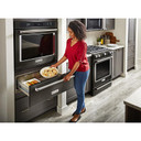 Kitchenaid® 30'' Slow Cook Warming Drawer with PrintShield™ Finish KOWT100EBS