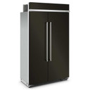 Kitchenaid® 30 Cu. Ft. 48" Built-In Side-by-Side Refrigerator with PrintShield™ Finish KBSN708MBS