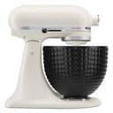 Kitchenaid® 5 Quart Black Studded Ceramic Bowl KSM2CB5LS