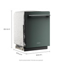 Kitchenaid® Third Level Jet Rack Dishwasher with 40+ Total Wash Jets, 41 dBA KDTS324SJP
