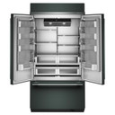 Kitchenaid® 24.2 Cu. Ft. 42" Built-In French Door Bottom Mount Refrigerator with Platinum Interior KBFN542SJP