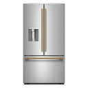 Kitchenaid® 30 cu. ft. French Door Refrigerator with Exterior Water and Ice KRFF436SPS